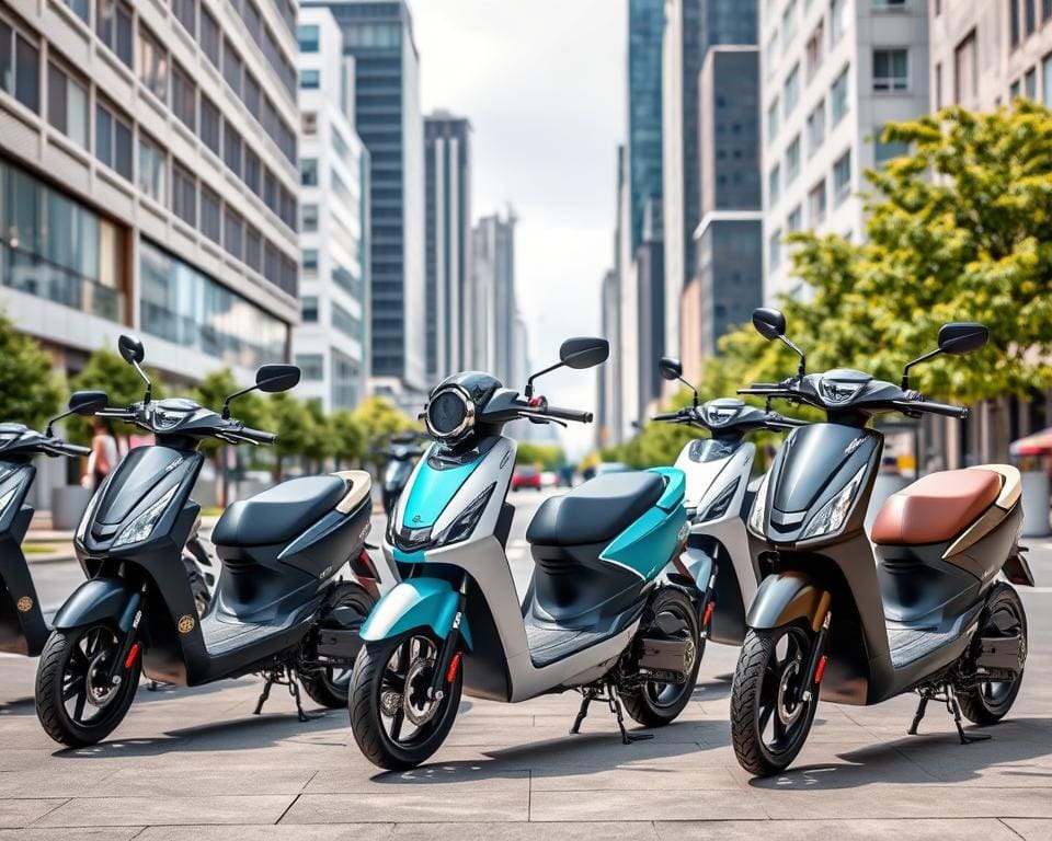 Elektrische scooters lange accuduur modellen