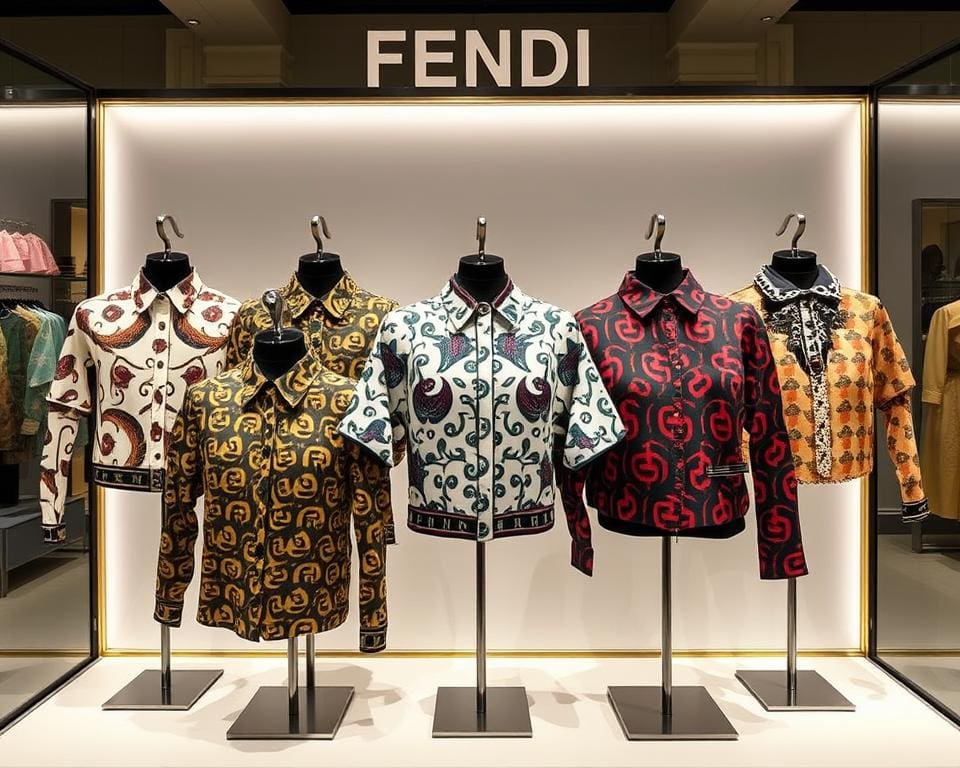 Fendi blouses en exclusieve tops