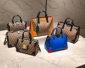 Fendi handtassen: Iconische prints en gedurfde designs