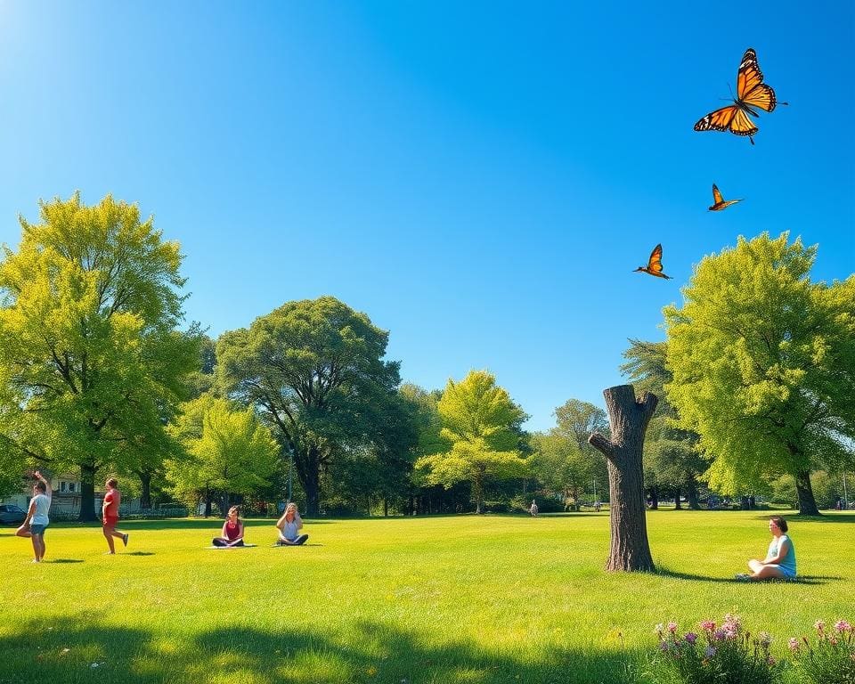 Gezondheidsvoordelen van buiten zijn