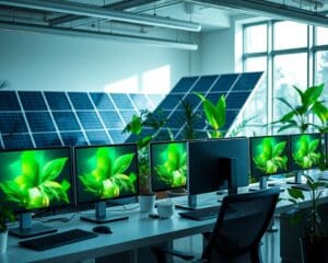 Hoe dragen energie-efficiënte computers bij aan duurzaam werken?