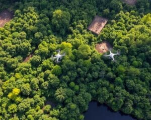 Hoe helpen drones bij de bescherming van kwetsbare ecosystemen?