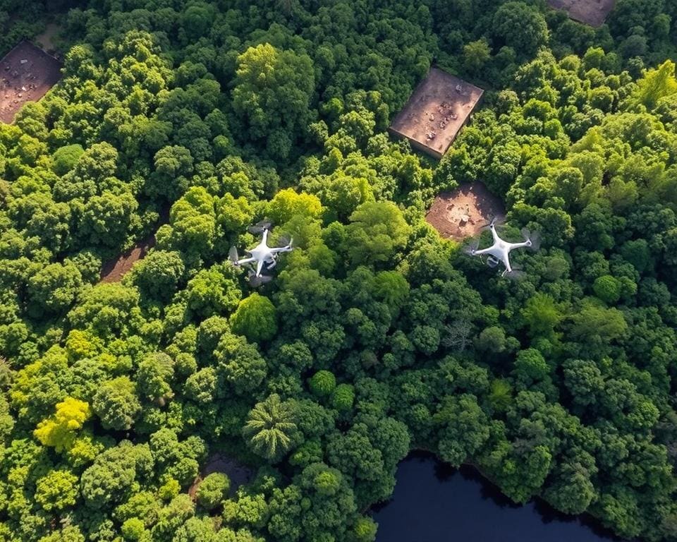 Hoe helpen drones bij de bescherming van kwetsbare ecosystemen?