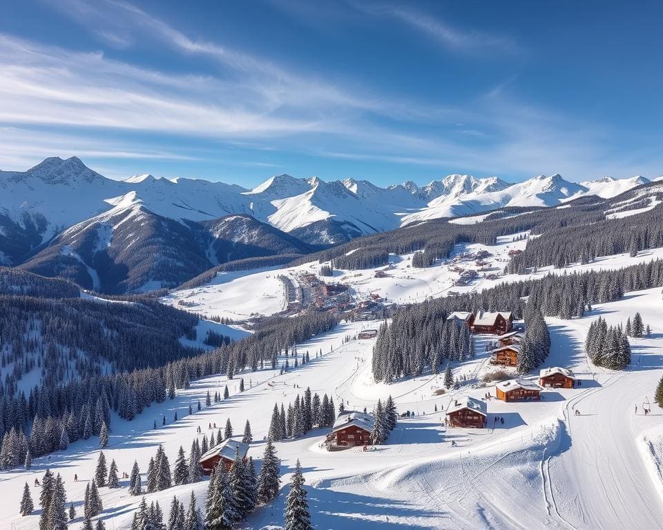 La Plagne skigebied en pistes