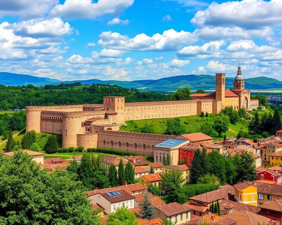 Lucca: omringd door imposante stadsmuren