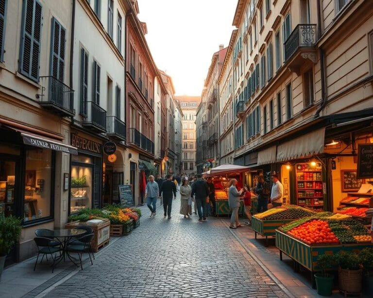 Lyon: gastronomie en Renaissance-straten