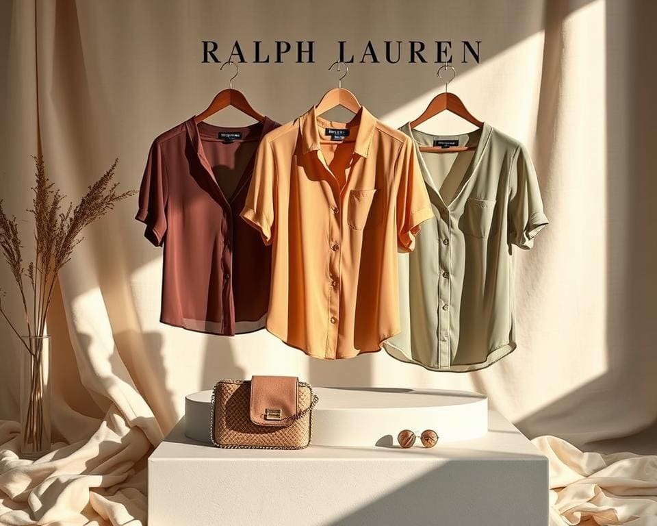 Ralph Lauren zijden tops: Tijdloze elegantie voor elke dag