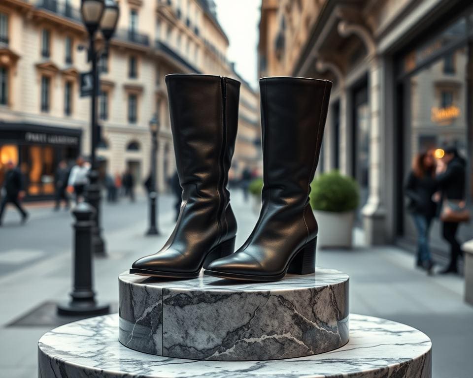 Saint Laurent laarzen: Parijse klasse in elk detail