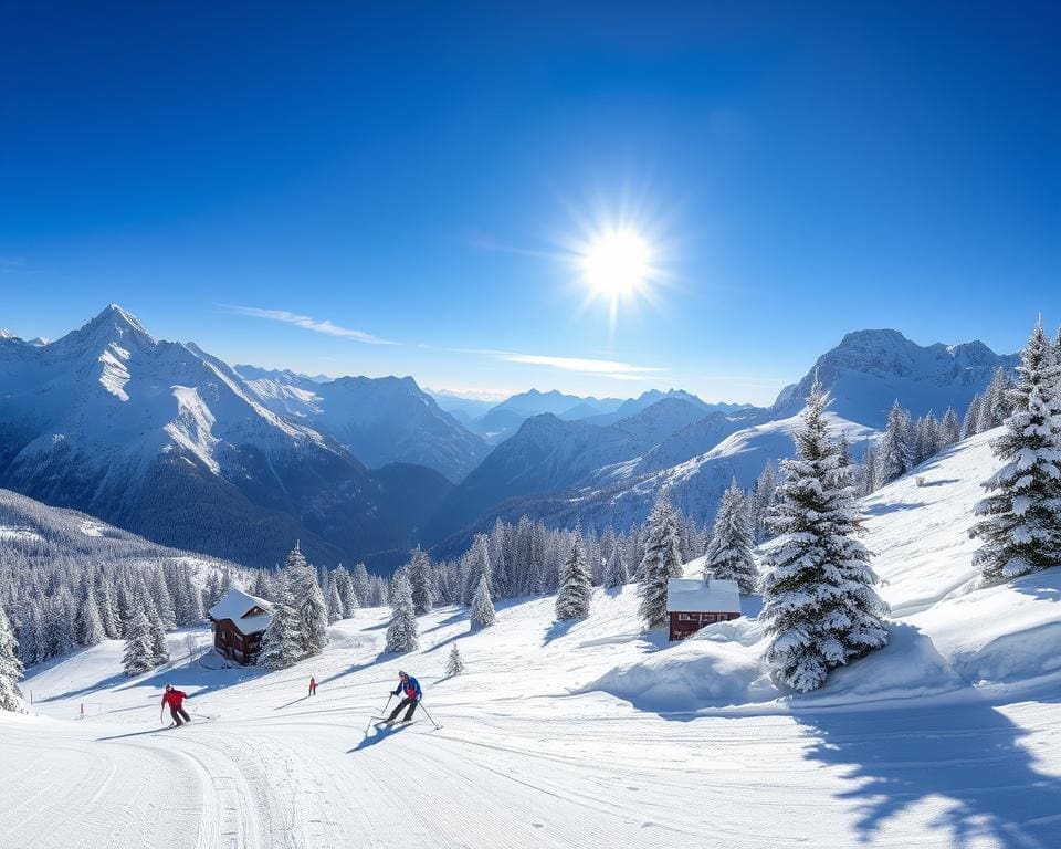 Skiën op de Zugspitze