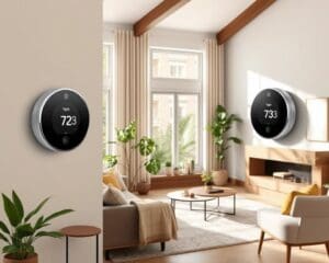 Slimme thermostaten met spraakbediening