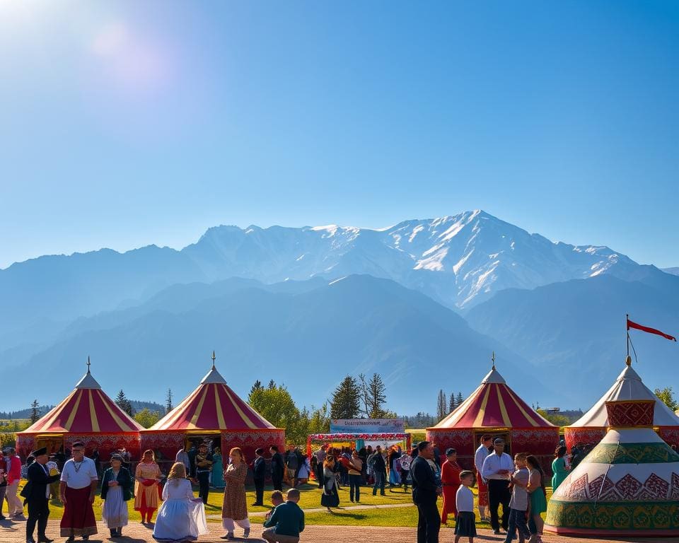 Tien Shan bergen en culturele evenementen in Almaty