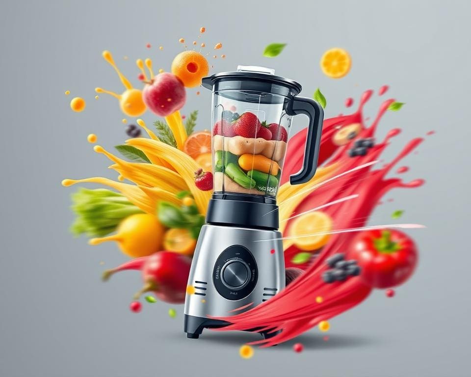 Waarom een elektrische blender sneller werkt