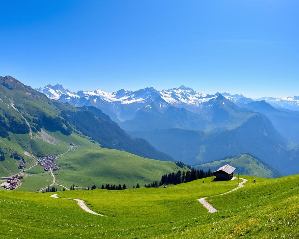 Wandelen in Oostenrijkse Alpen