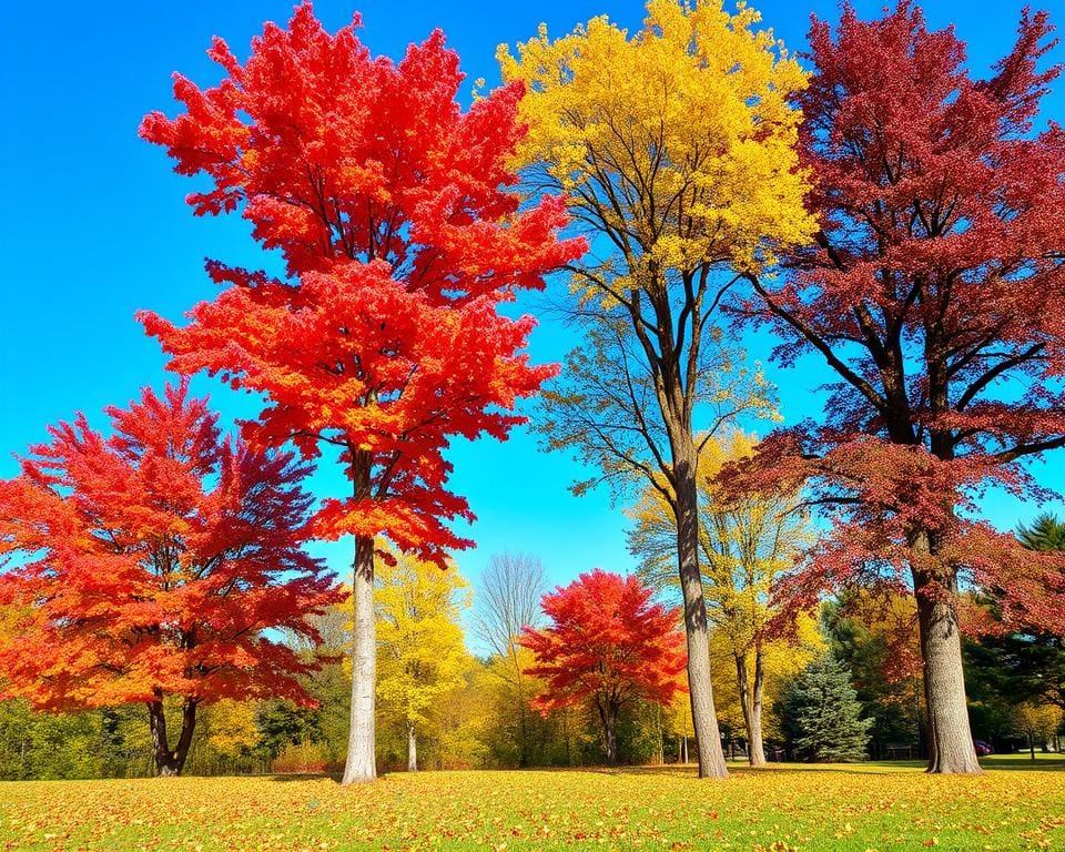 Welke bomen geven het mooiste herfstblad?