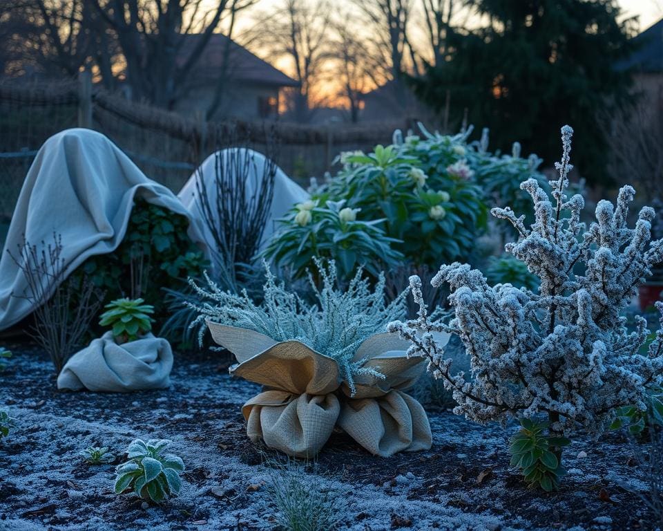 Zo bescherm je je planten tegen nachtvorst