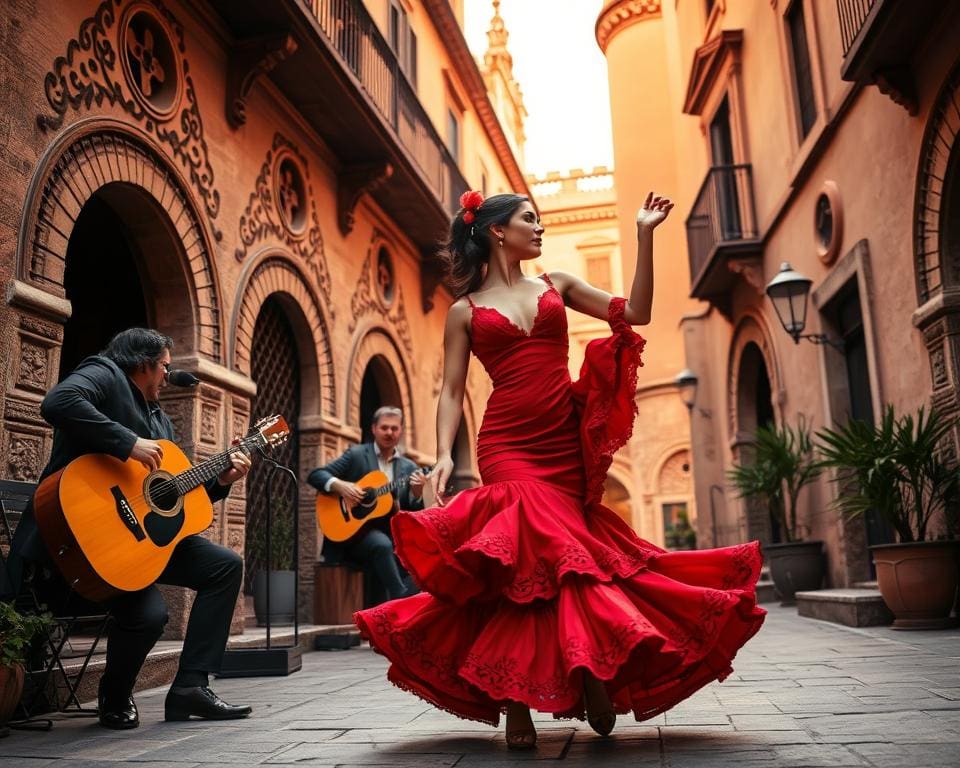 flamenco dans en muziek in Sevilla