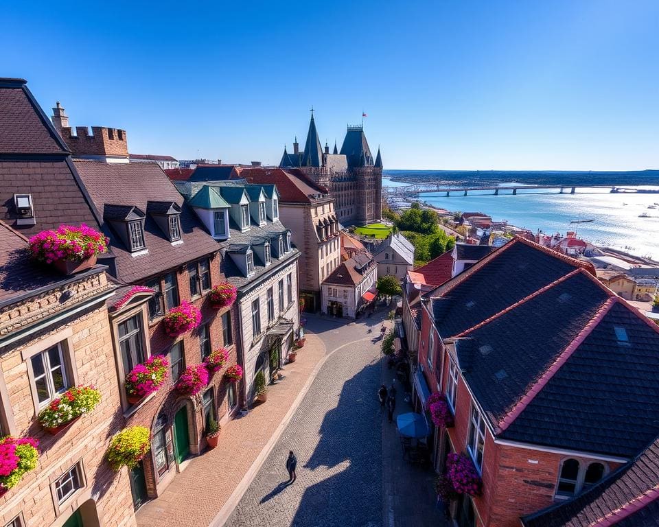 historische pracht van Quebec Stad