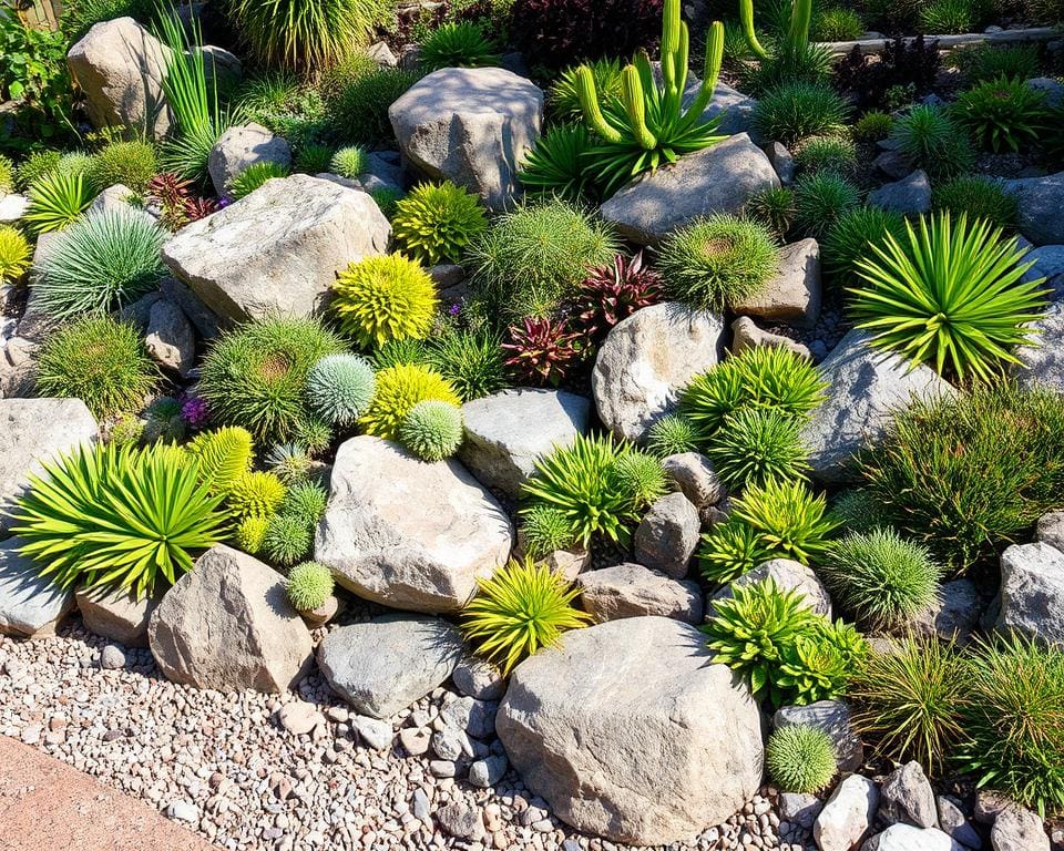 inheemse planten rotstuin