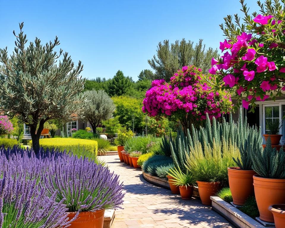 mediterrane planten in Nederland