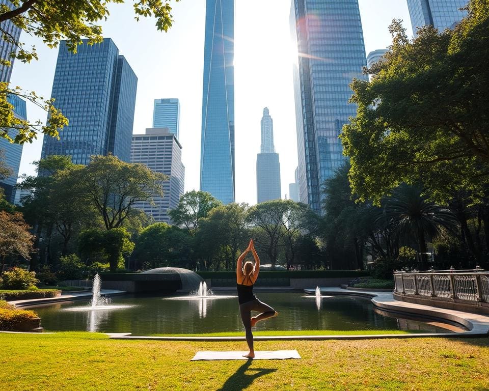 mindful leven in een drukke omgeving