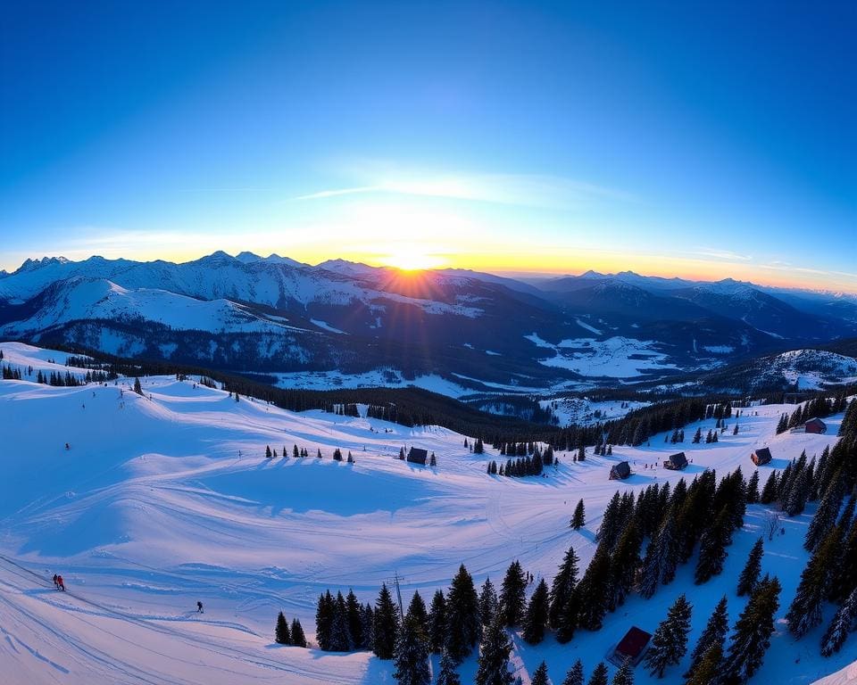 panoramische uitzichten Les Arcs