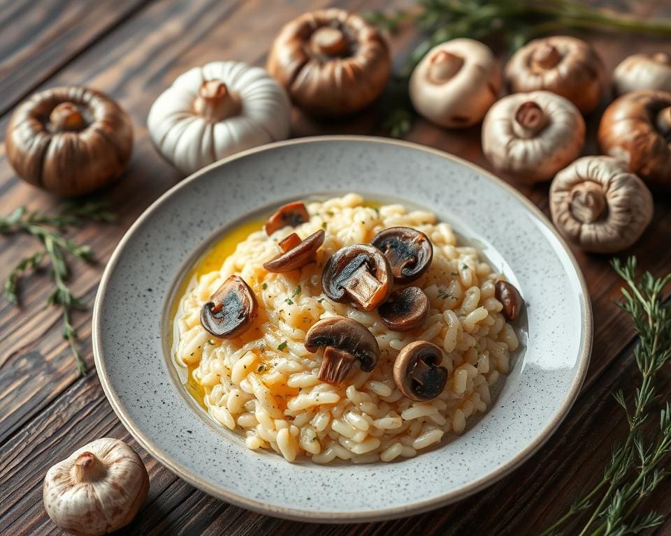 recept risotto champignons truffel