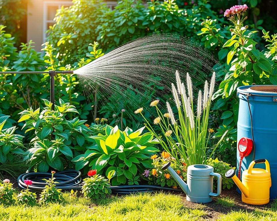 slimme tips voor tuinbesproeiing