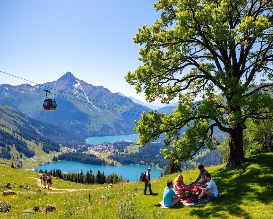 zomerse activiteiten Innsbruck