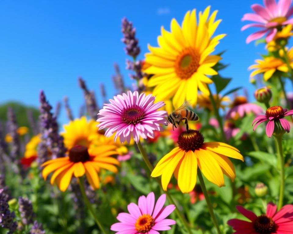 Beste bloemen voor een bij-vriendelijke tuin