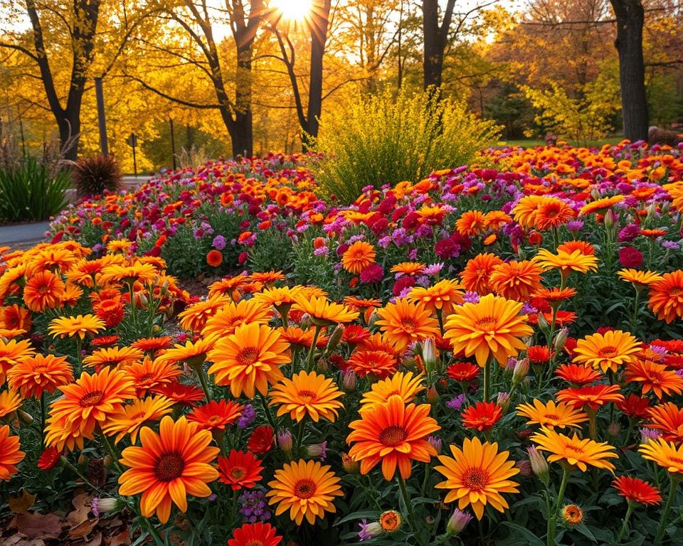 De mooiste bloemen voor een herfsttuin