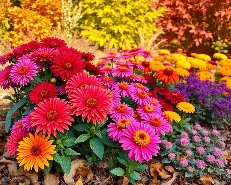 De mooiste bloemen voor een herfsttuin