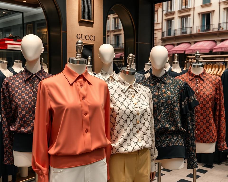 Gucci blouses en hun veelzijdigheid