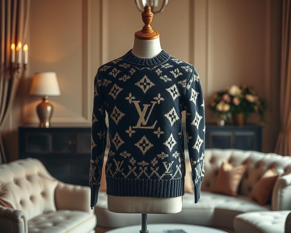 Louis Vuitton truien voor een luxueuze stijl