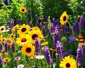 Maak een bijenvriendelijke tuin met bloemen