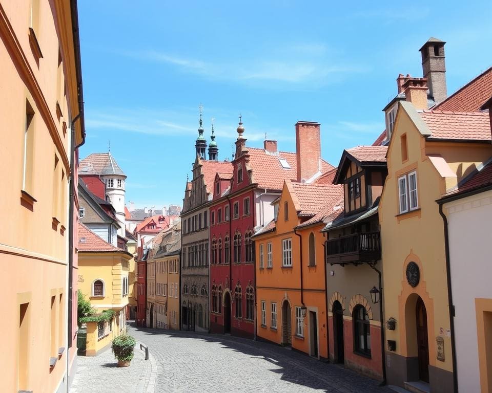 Praag: historische architectuur en het gouden straatje