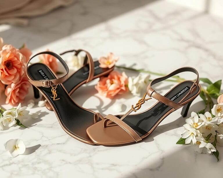 Saint Laurent sandalen: Voor een stijlvolle en elegante look