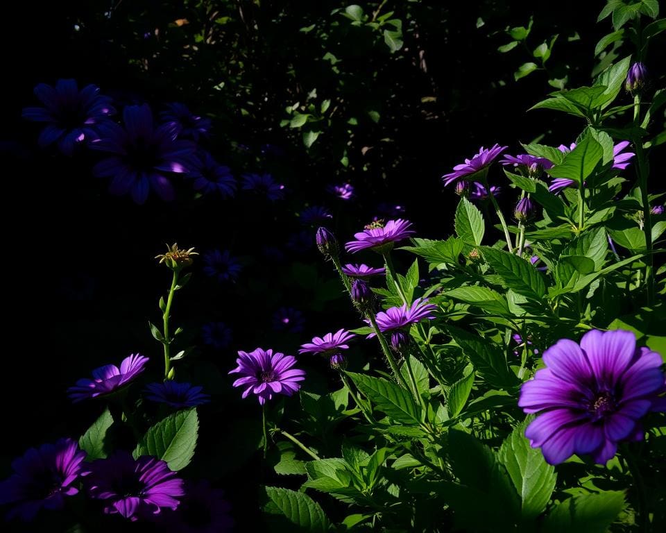 Schaduwrijke bloemen voor donkere tuinen