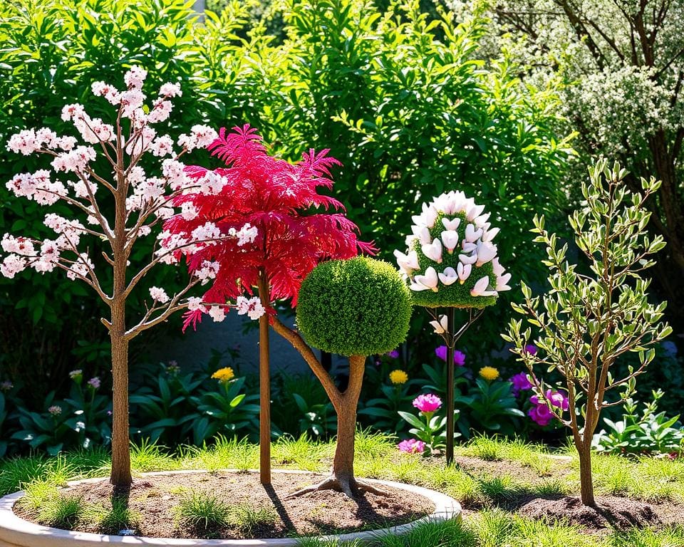 Top 5 decoratieve bomen voor een kleine tuin