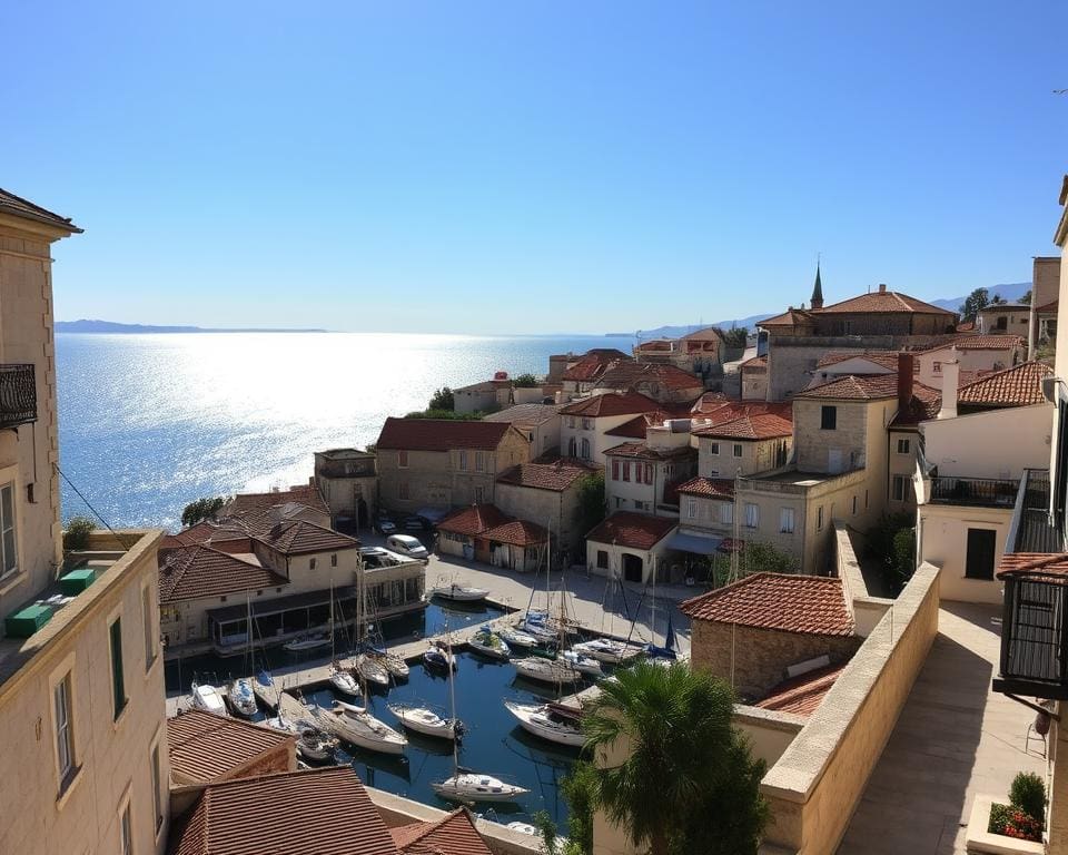 UNESCO Trogir aan de Adriatische Zee