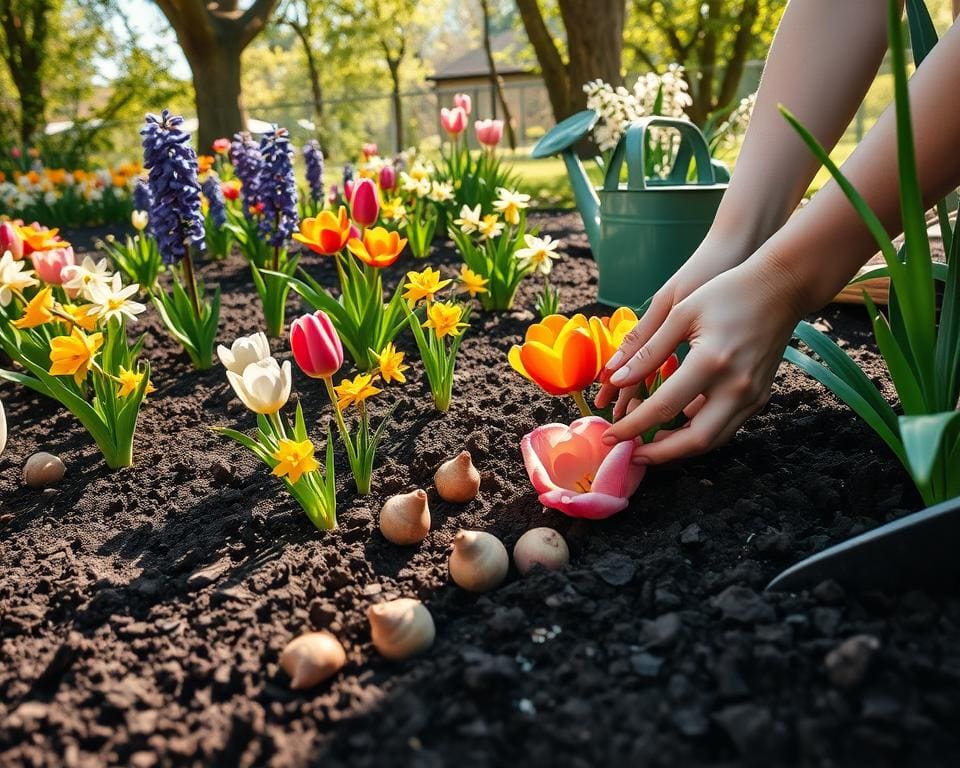 tips bloembollen planten