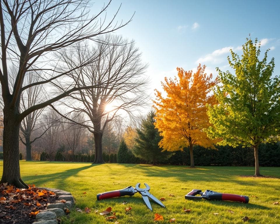 wanneer bomen snoeien