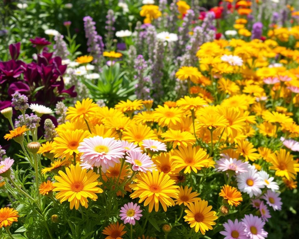 Voeg kleur toe met vaste planten in borders