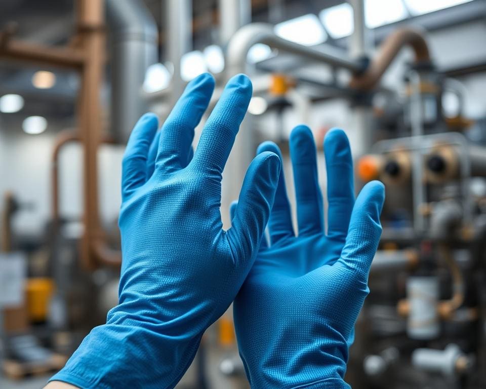 Waarom zijn nitril handschoenen ideaal voor de chemische industrie?