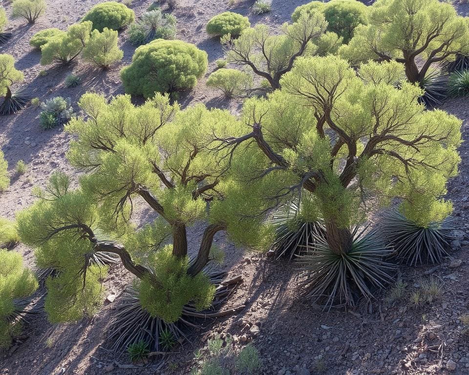 Welke bomen groeien goed op arme grond?