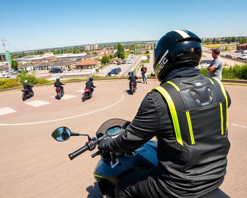 Hoe verloopt een proefles voor motorrijden in Rotterdam?