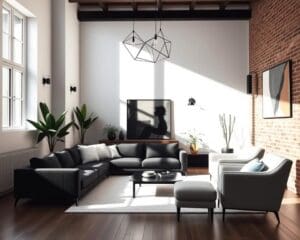 Hoe richt je een woning in met contrast?