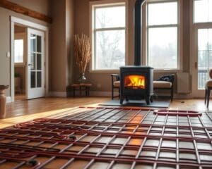 Is een houtkachel combineren met vloerverwarming slim?