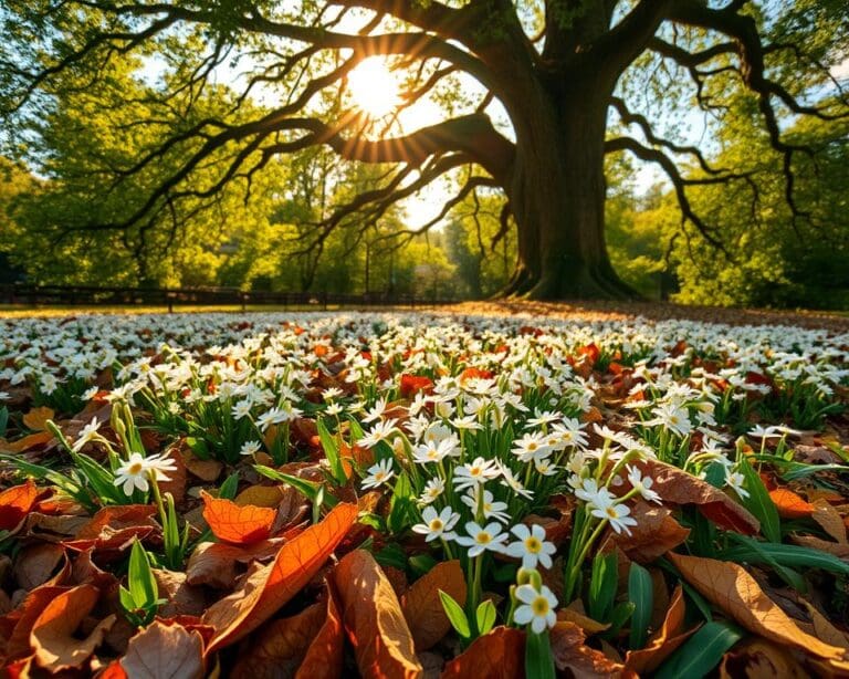 Kunnen madeliefjes ook in de herfst bloeien?
