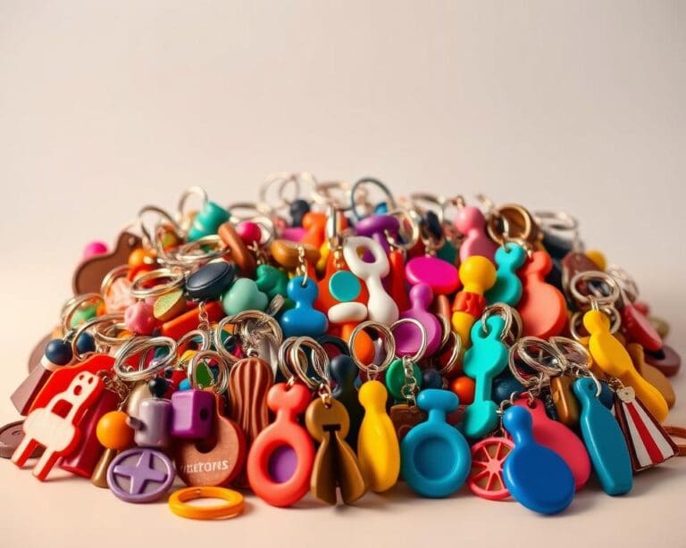 Laat je inspireren: sleutelhangers in alle vormen en kleuren