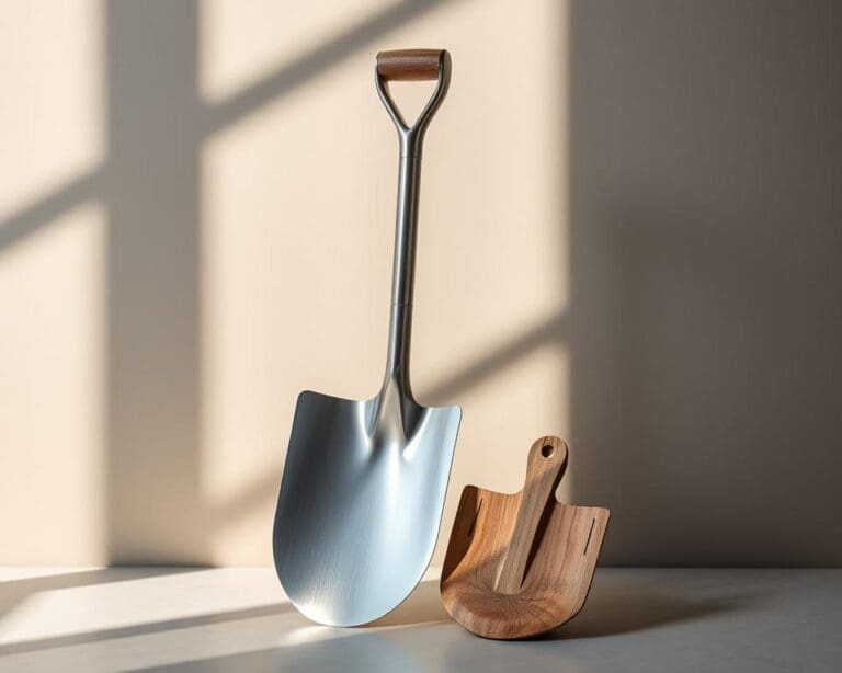 Wat is beter: een metalen of houten spade?